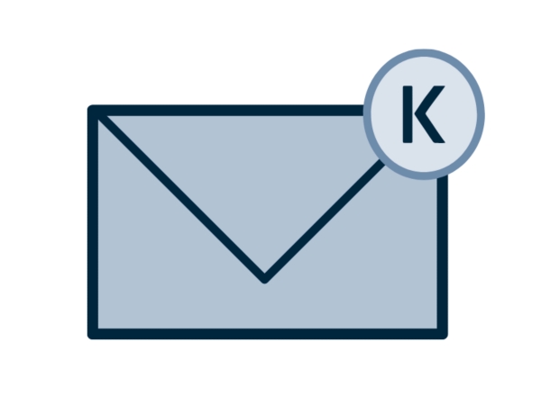 Letter with K Logo Icon