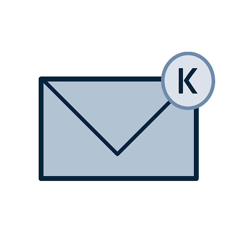 Letter with K Logo Icon