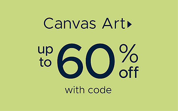 Canvas Art up to 60% off with code
