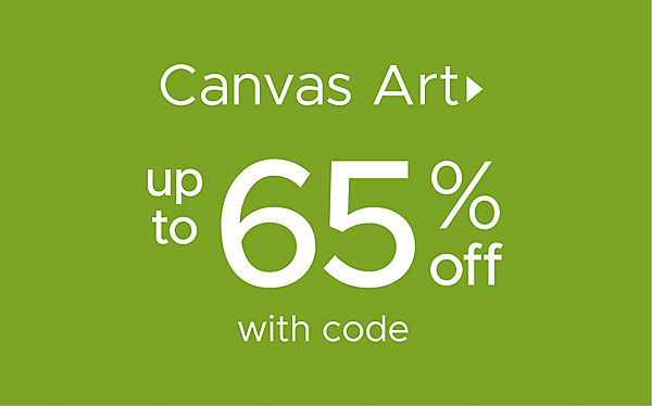 Canvas Art up to 65% off with code