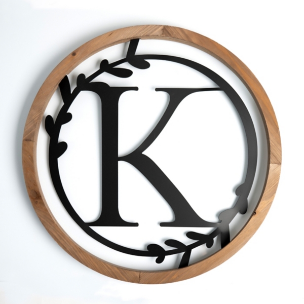 Monogram Wall Decor