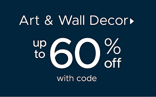 Art & Wall Decor up to 60% off with code