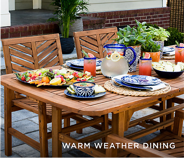 Warm Weather Dining