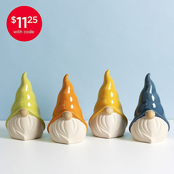 select gnomes $11.25 with code
