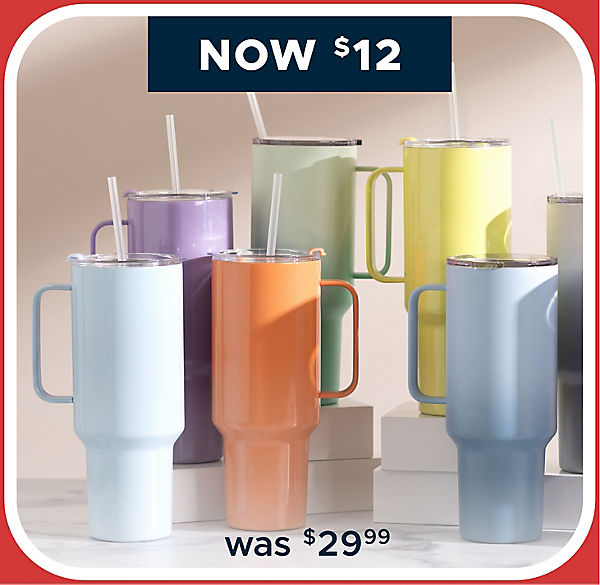 Otto Tumblers now $12 was $29.99