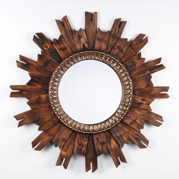 Wood Sunburst Mirror Kirklands Home