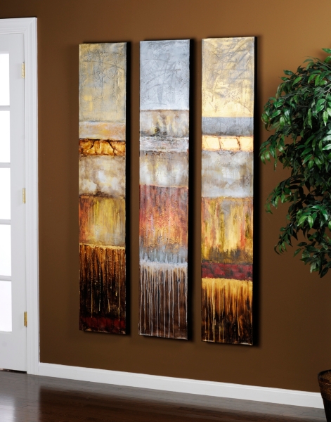 Abstract Canvas Painting, Set of 3 Kirklands Home
