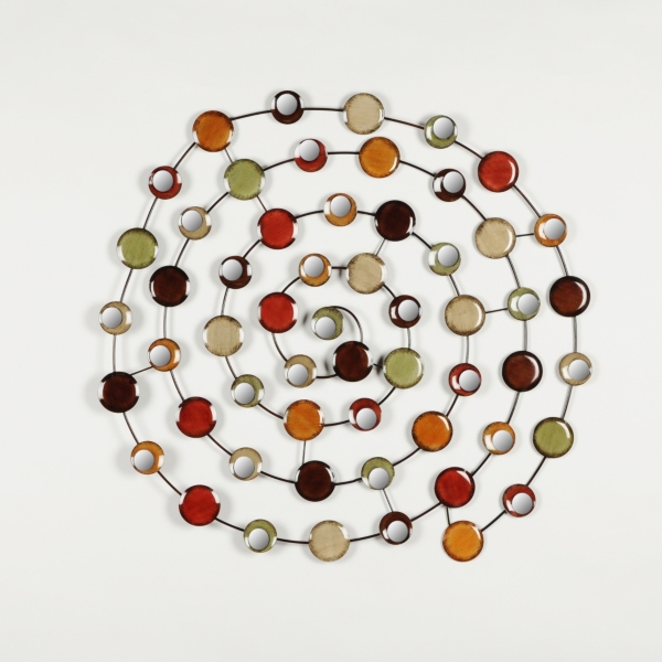 Mirrored Spiral Plaque Kirklands Home