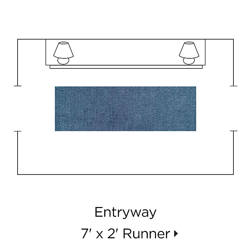 Entryway 7' x 2' Runner