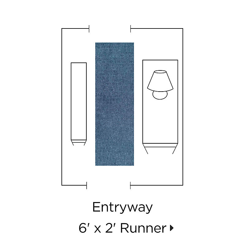 Entryway 6' x 2' Runner