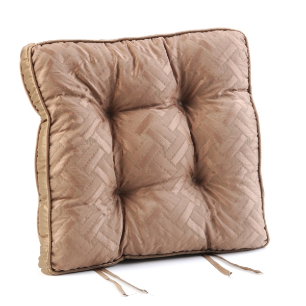 Champagne Basket Weave Chair Pad Kirklands Home