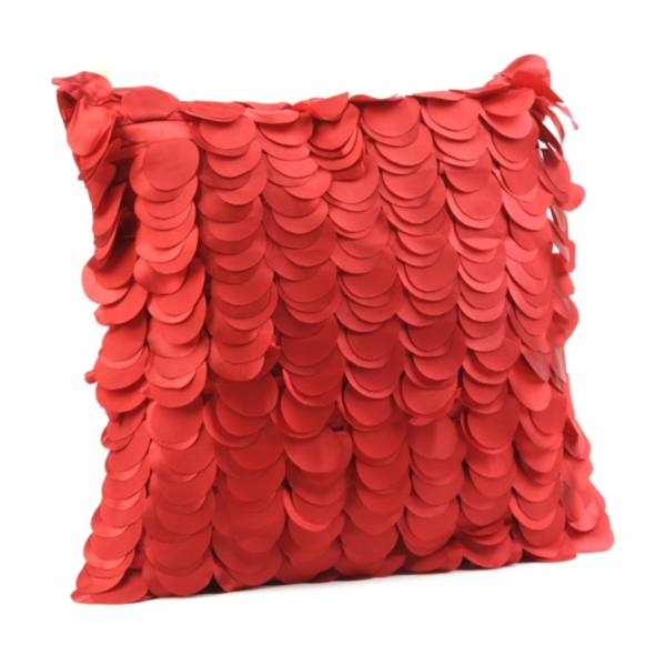Crimson Red Petal Pillow Kirklands Home