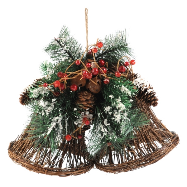 Rustic Jingle Bells Door Hanger Kirklands Home