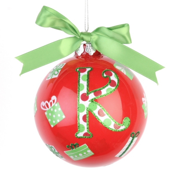 Monogrammed Ornament, K Kirklands Home