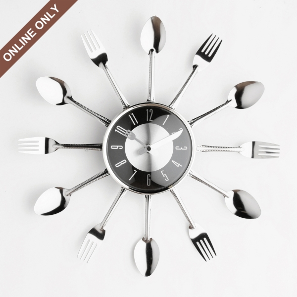 Kitchen Utensil Clock Kirklands Home