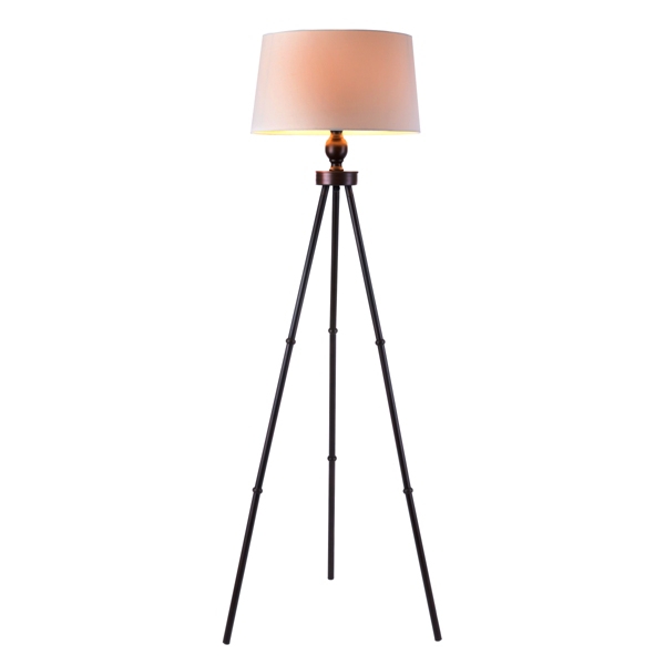 bronze tripod floor lamp