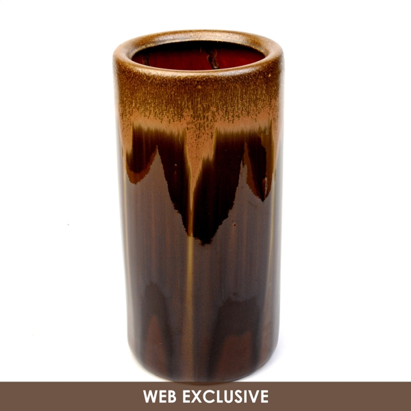 Brown Drip Glaze Umbrella Stand Kirklands Home