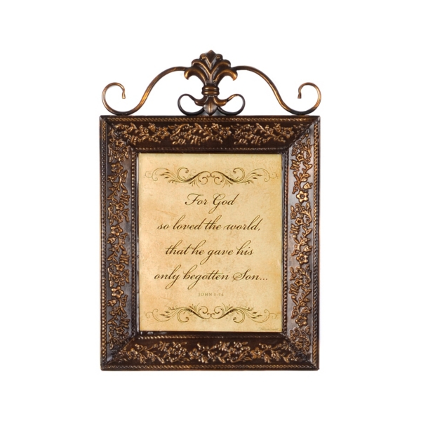 John 3 16 Framed Art Print Kirklands