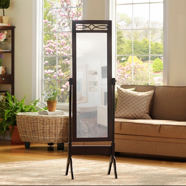 Mahogany Cheval Floor Mirror Kirklands Home