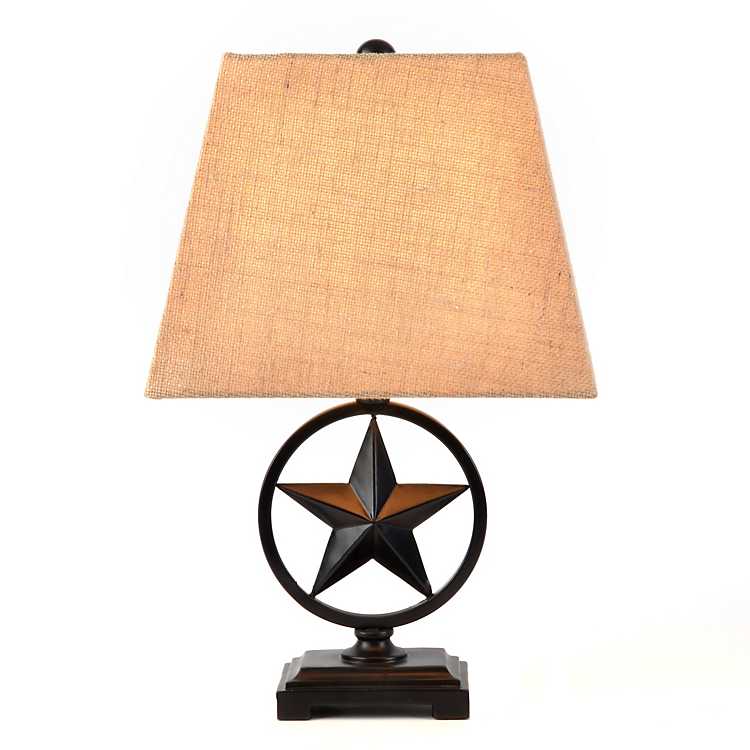 Black Metal Texas Star Lamp Kirklands, Texas Star Metal Lamp Shade