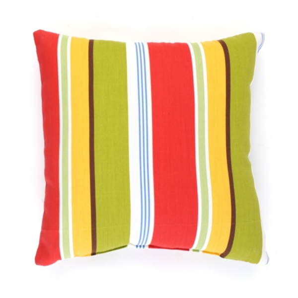 Vibrant Striped Outdoor Pillow Kirklands Home