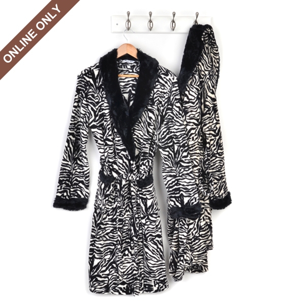 Zebra Women's Robe Kirklands Home