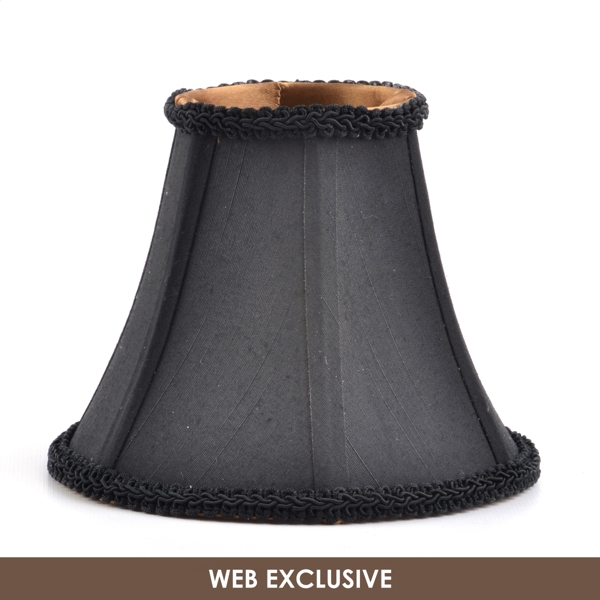 Black Ruffled Chandelier Shade Kirklands Home