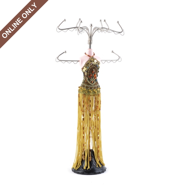 Gold Dress Jewelry Organizer Kirklands Home