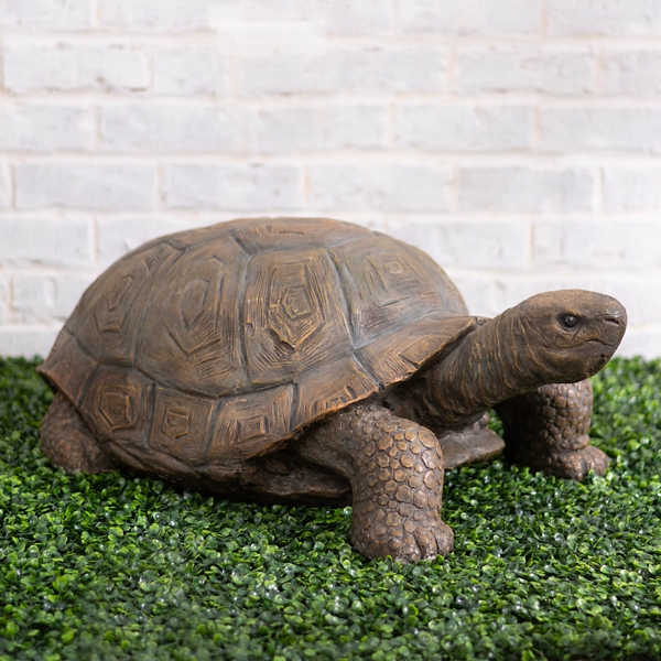 tortoise lawn statue