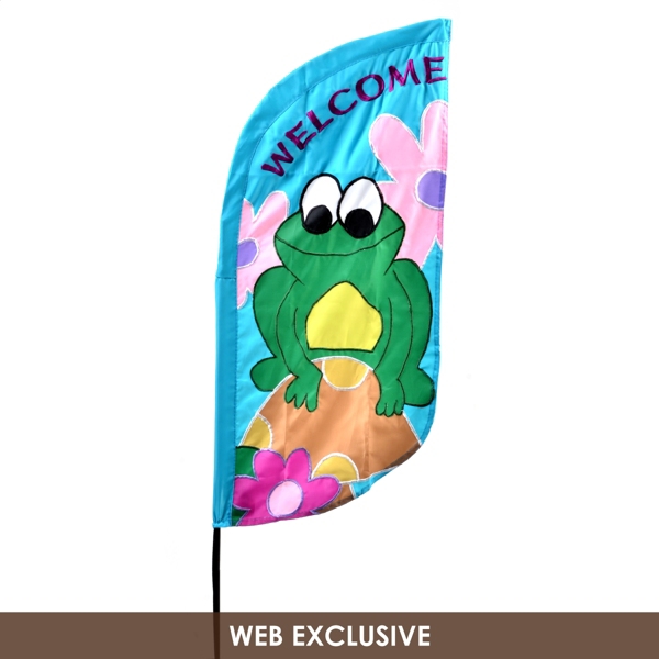 Frog Garden Flag Kirklands Home
