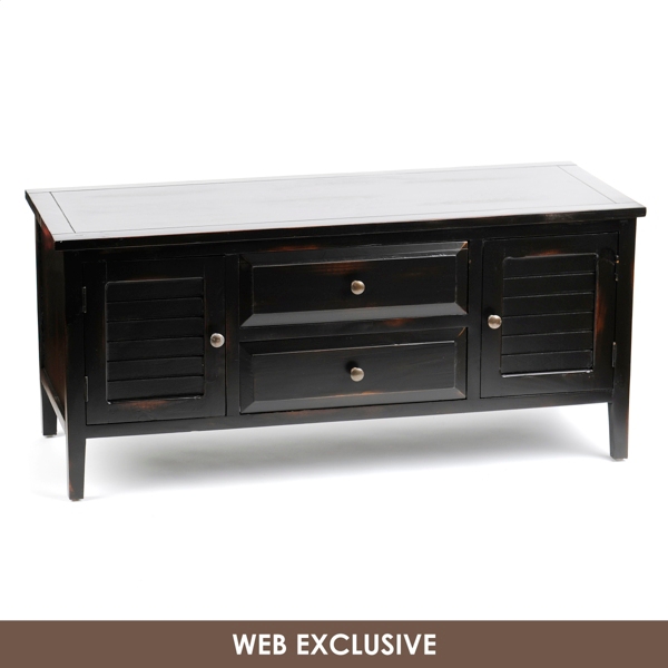 Wood Black Media Kirklands Home