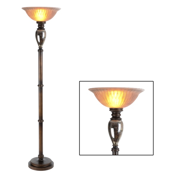 Rustic Mercury Glass Floor Lamp Kirklands Home