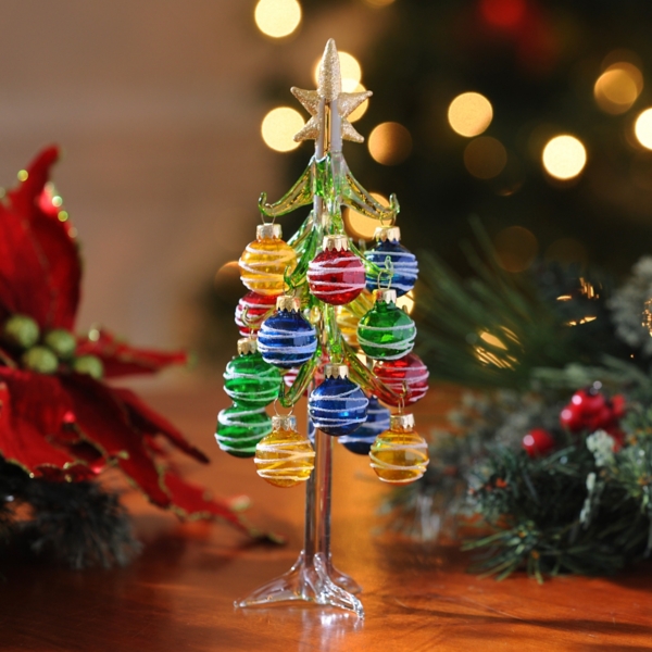 Colorful Glass Christmas Tree | Kirklands Home