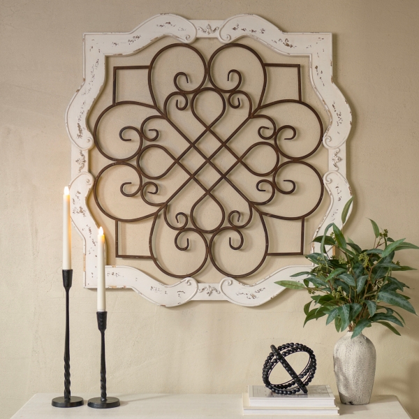 Wood Isabelline Plaque