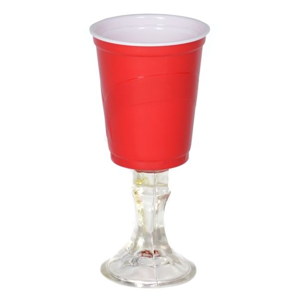 Red Solo Cup Wine Glasses 1 Glass or Set of 2 