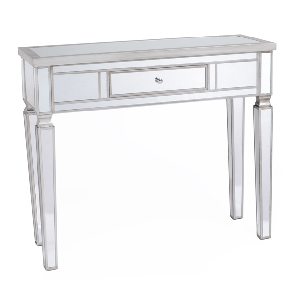 mirrored console table target