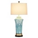 Blue Floral Ceramic Table Lamp