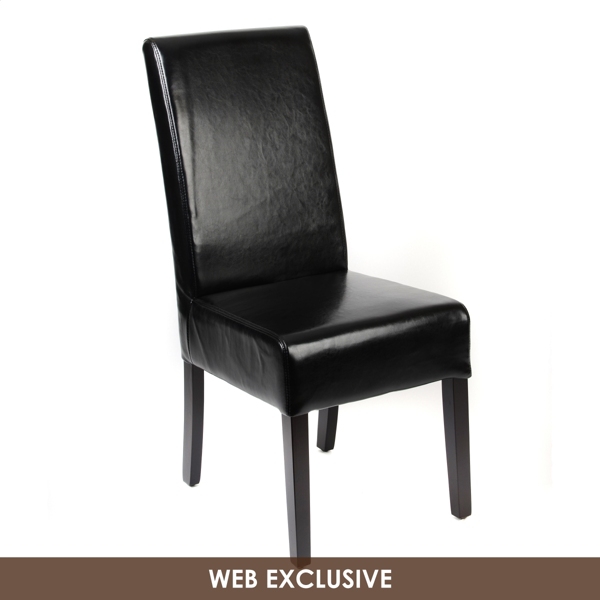 Leather Parson Dining Chairs Odditieszone