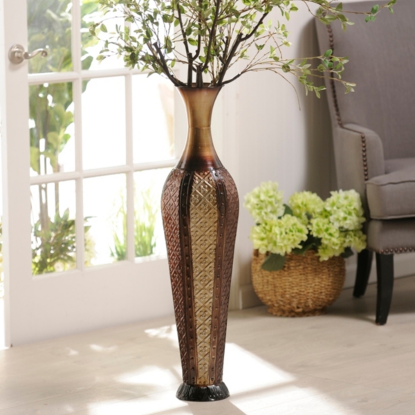 very tall floor standing vases