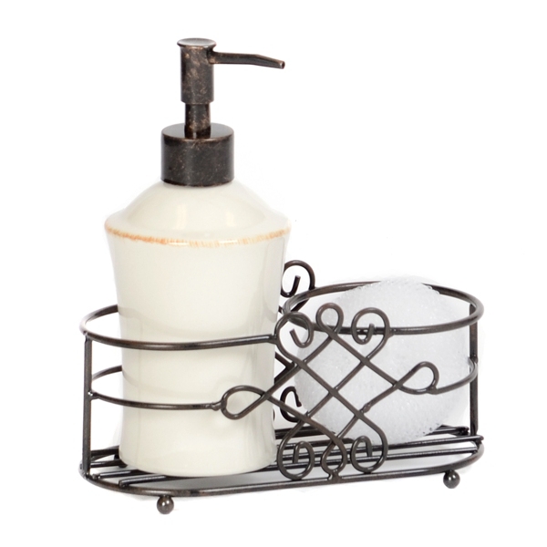 Ceramic Soap Pump & Caddy Kirklands Home
