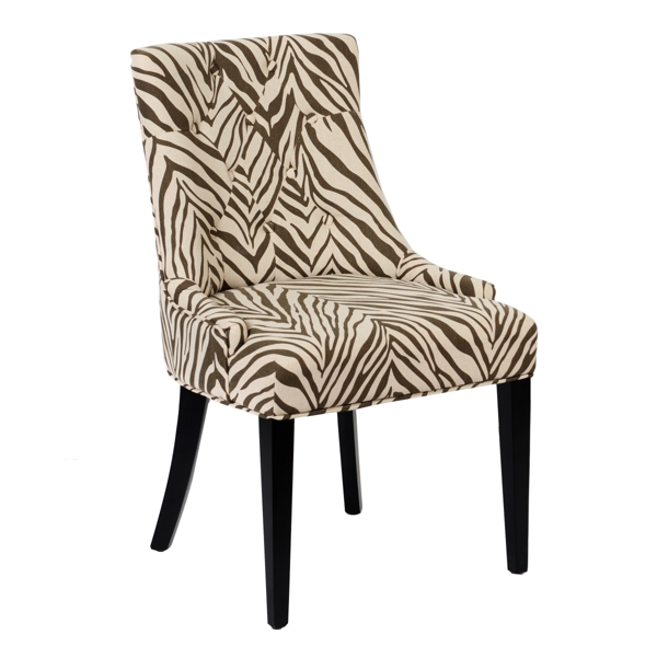 Zebra Print Torquay Accent Chair Kirklands