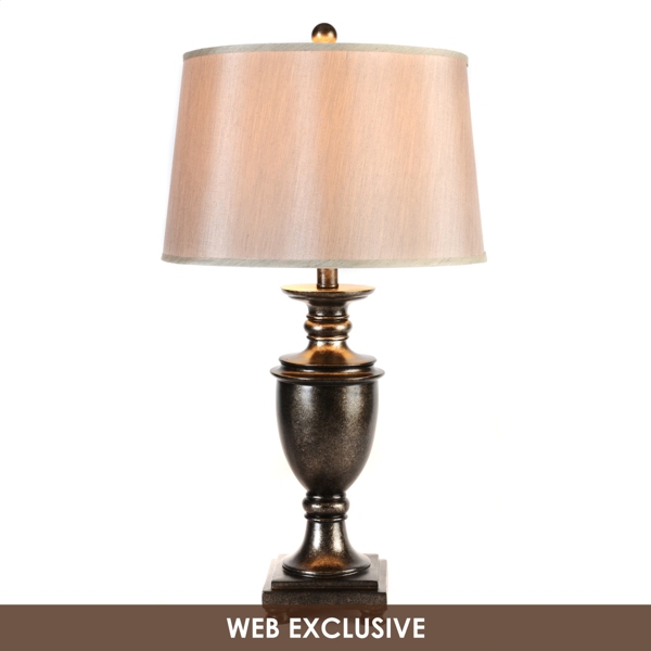 antique pewter table lamps