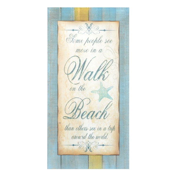 Beach Walk Wall Plaque Kirklands Home