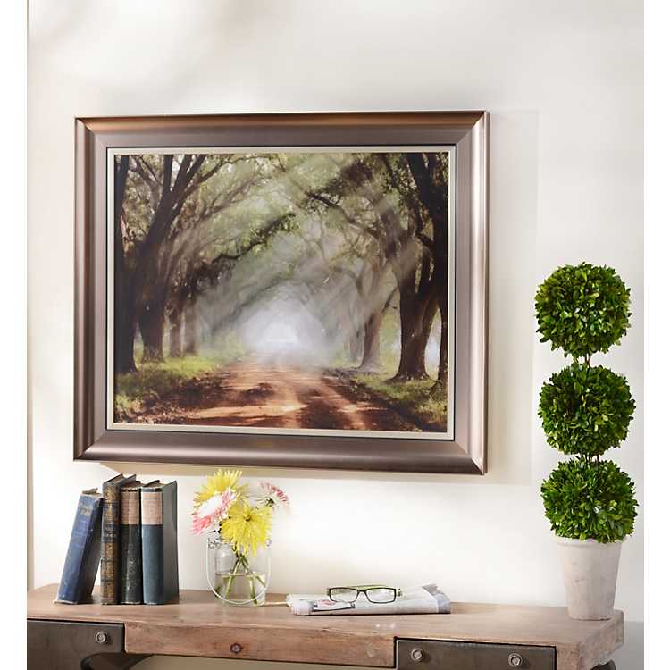 Evergreen Plantation Small Framed Art Print Kirklands - Small Framed Wall Pictures
