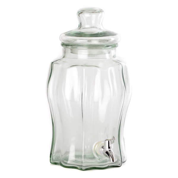 Scalloped Glass Beverage Dispenser, 1.6Gallon Kirklands Home