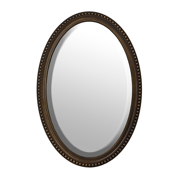 oval decorative mirror