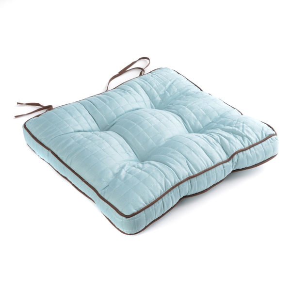 Light Blue Quilted Chair Pad Kirklands Home