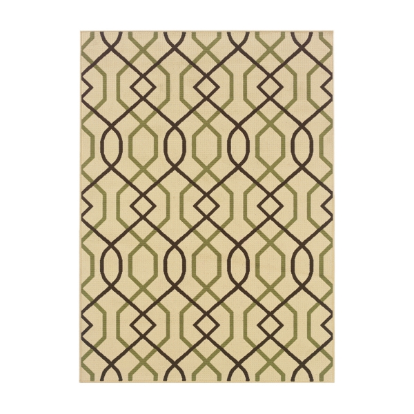 Sydney Geo Indoor/Outdoor Rug, 5x7 Kirklands Home