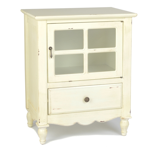 Darla Ivory Nightstand Kirklands