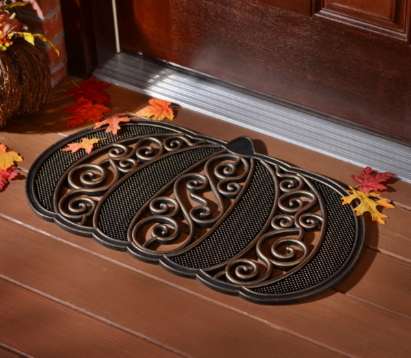 Pumpkin Doormat Kirklands Home